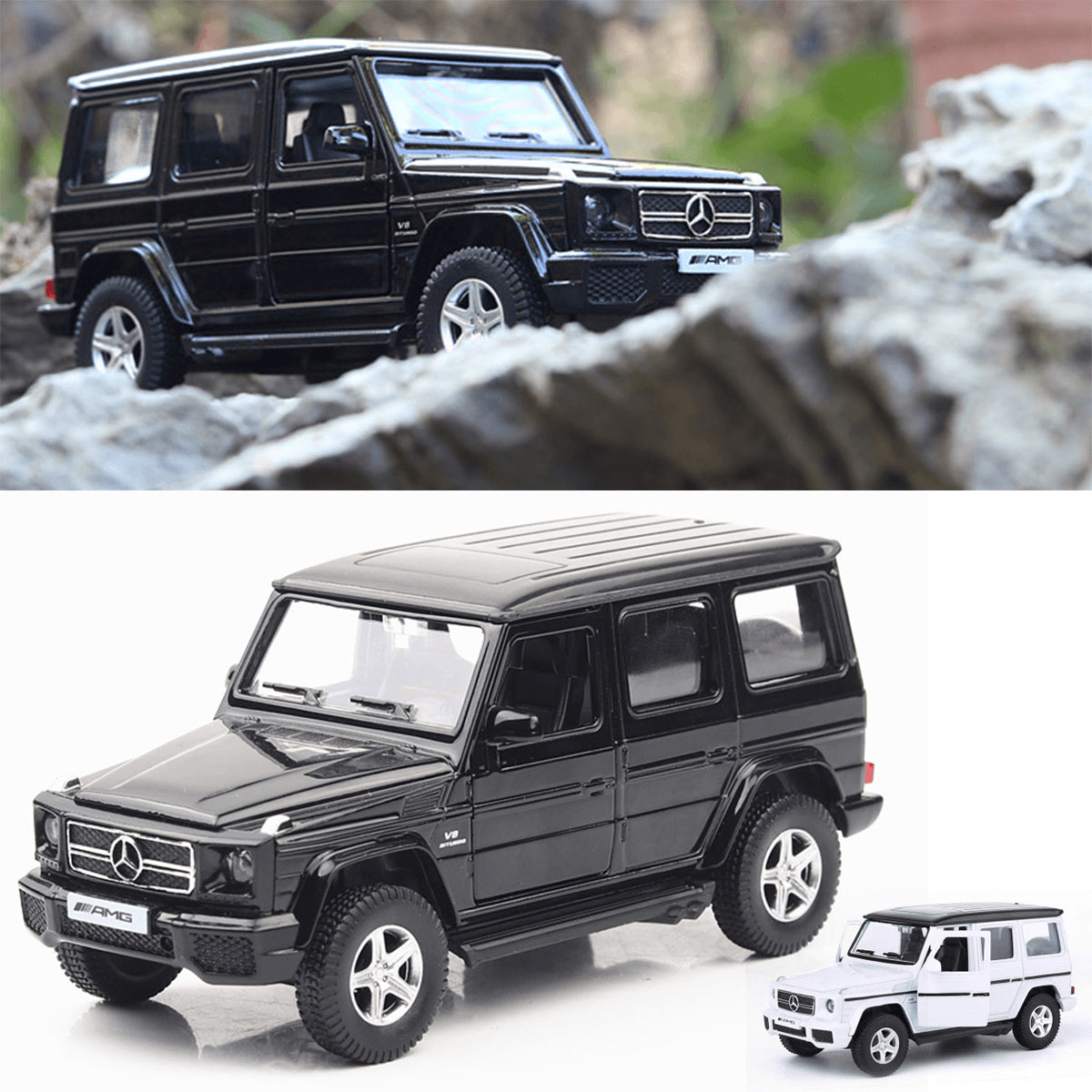 1:36 Mercedes Ben G63 Alloy Pull Back Car Diecast Model Toy