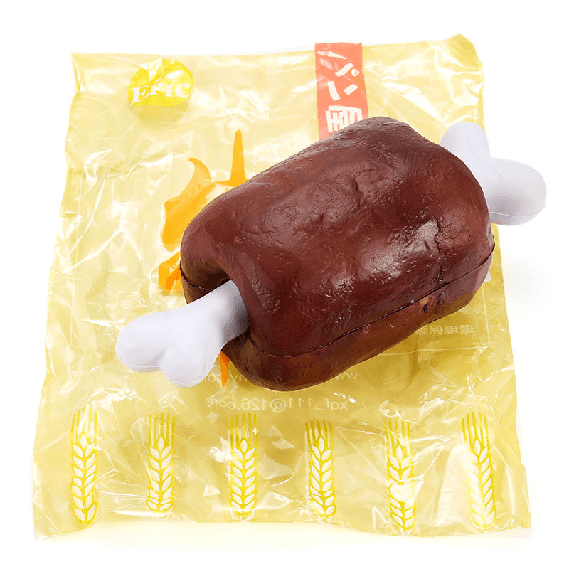 Eric Squishy Ham with Bone Meat 19Cm Slow Rising Original Packaging Collection Gift Decor Toy