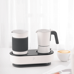 Seven &amp; Me Smart-Kaffeemaschine mit automatischem Milchaufschäumer, One-Click-Control-Kaffeemaschine, Zubereitung von Kaffee-Espresso in 3 Minuten