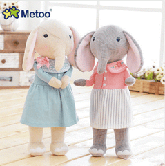 12.5 Inch Metoo Elephant Doll Plush Sweet Lovely Kawaii Stuffed Baby Toy for Girls Birthday