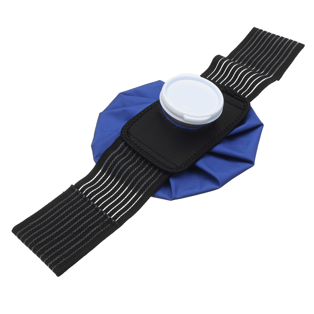 9Inch Ice Bag Sport Injury Fixed Belt Heat Cold Cooler Pack Reusable Injury Knee Head First Aid Pain Relief