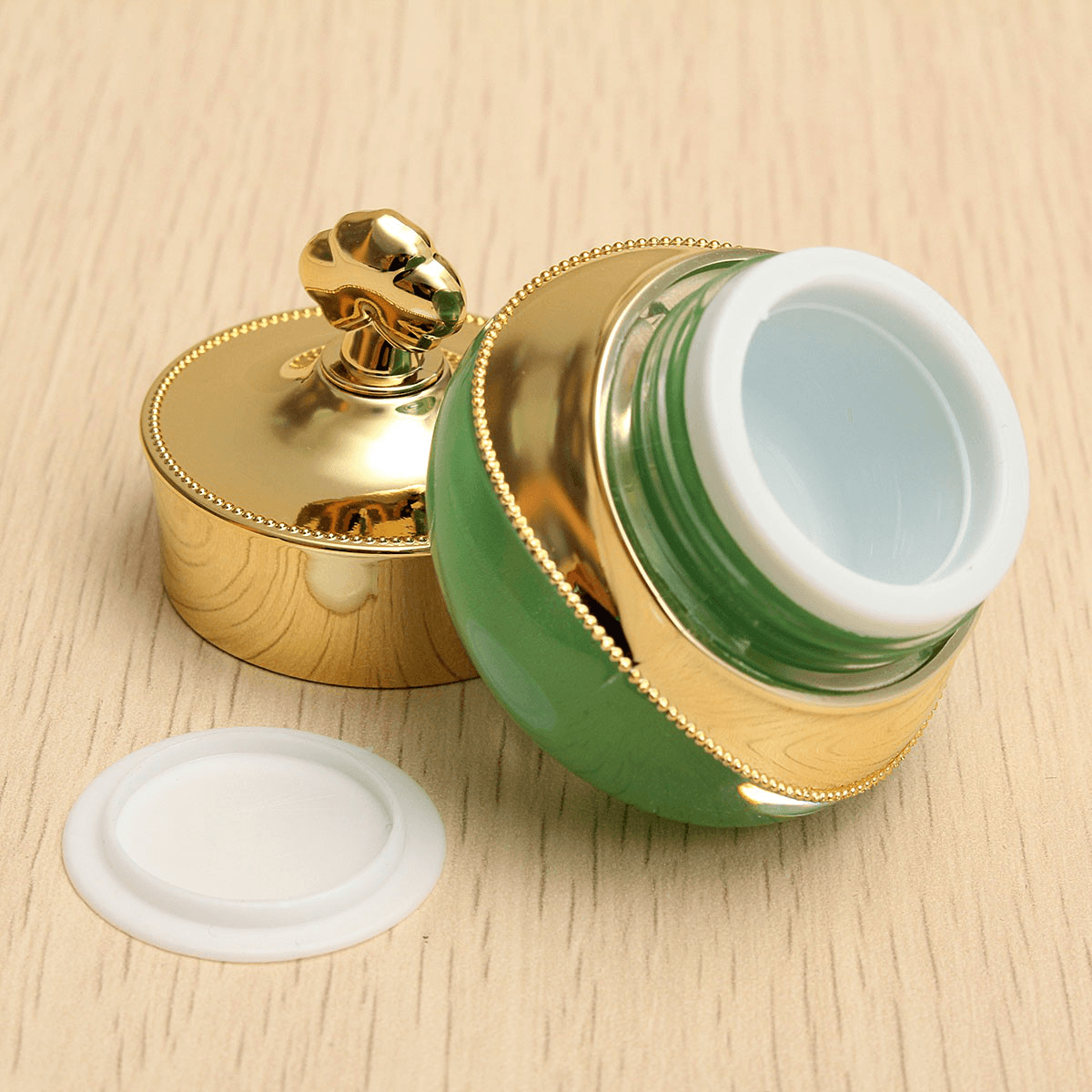 4 Colors Crown Eye Cream Empty Refillable Bottle Container Nail Art Makeup 5G