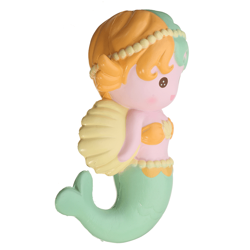 Oriker Squishy Angel Mermaid 16Cm Soft Sweet Slow Rising Original Packaging Collection Gift Decor