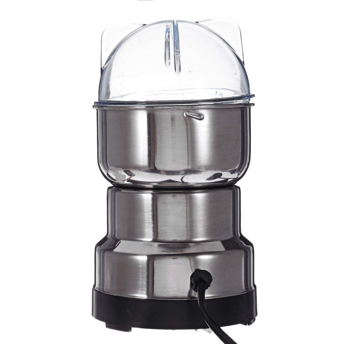 500W Electric Dry Grinder Stainless Steel Coffee Bean Nut Spice Grinding Blender Push Button Control