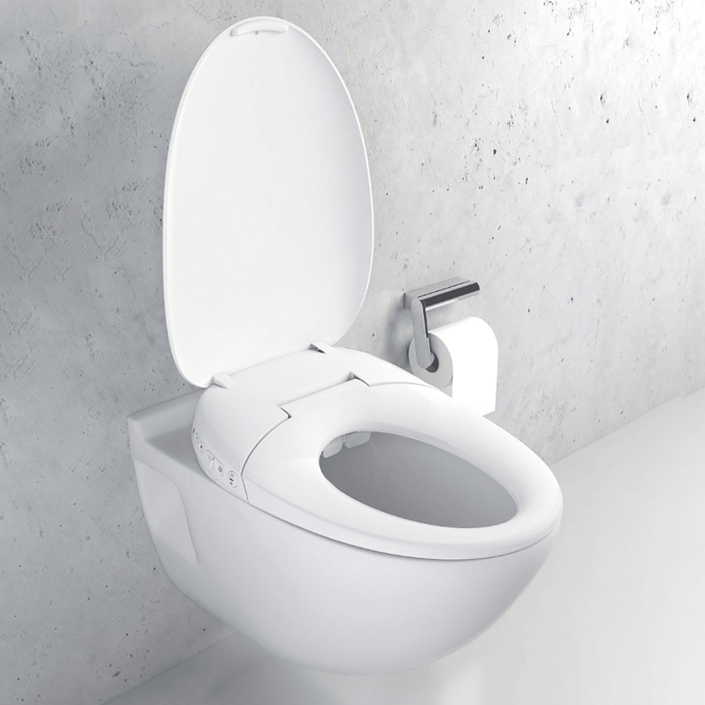 Whale Spout Washing Intelligent Temperature APP Smart Toilet Cover Seat mit LED-Nachtlicht