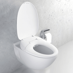 Whale Spout Washing Intelligent Temperature APP Smart Toilet Cover Seat with LED Night Light