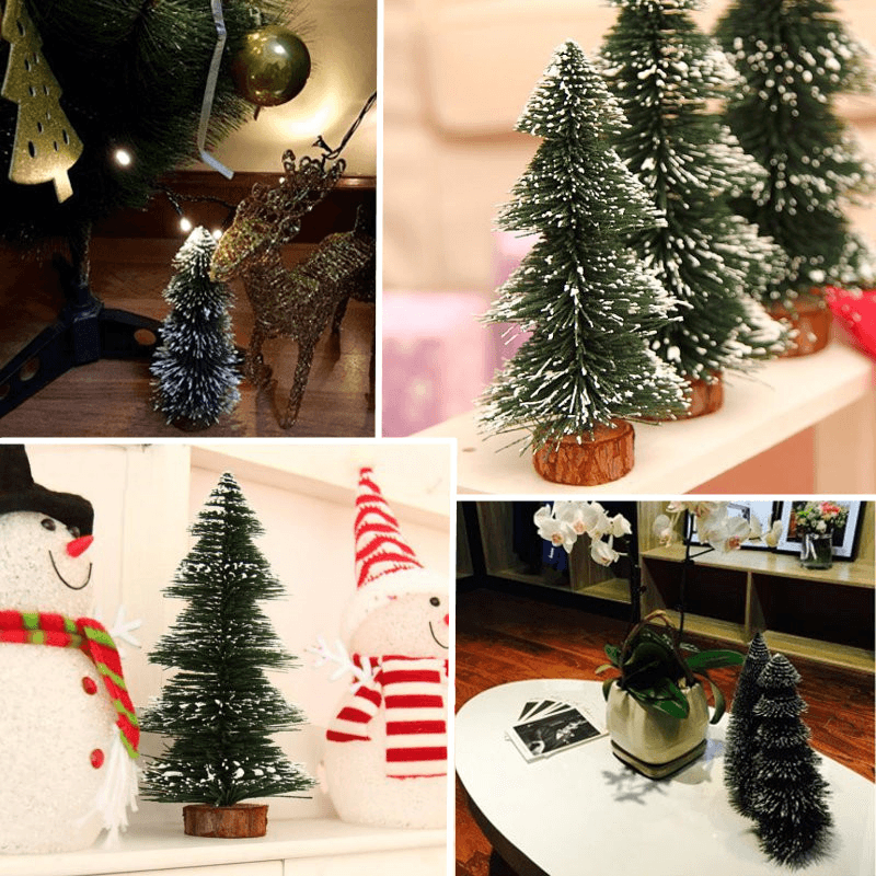 Mini Christmas Tree Home Wedding Decoration Supplies Tree Small Pine Tree