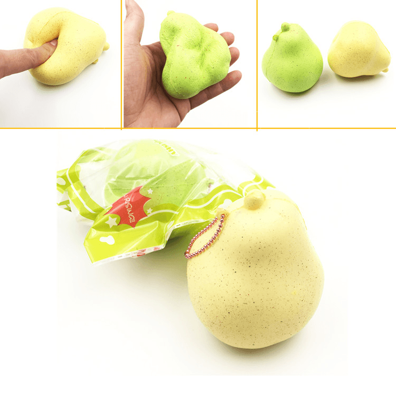 Gigglesbread Squishy Pear 8.5Cm Slow Rising Original Packaging Fruit Squishy Collection Gift Decor