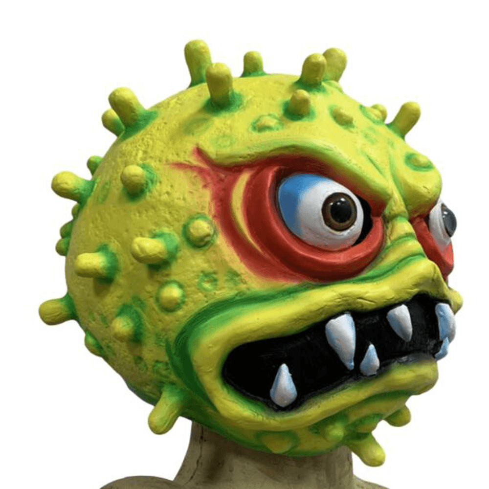 5 Kinds of 2019 Germs Latex Mask for Halloween Toys