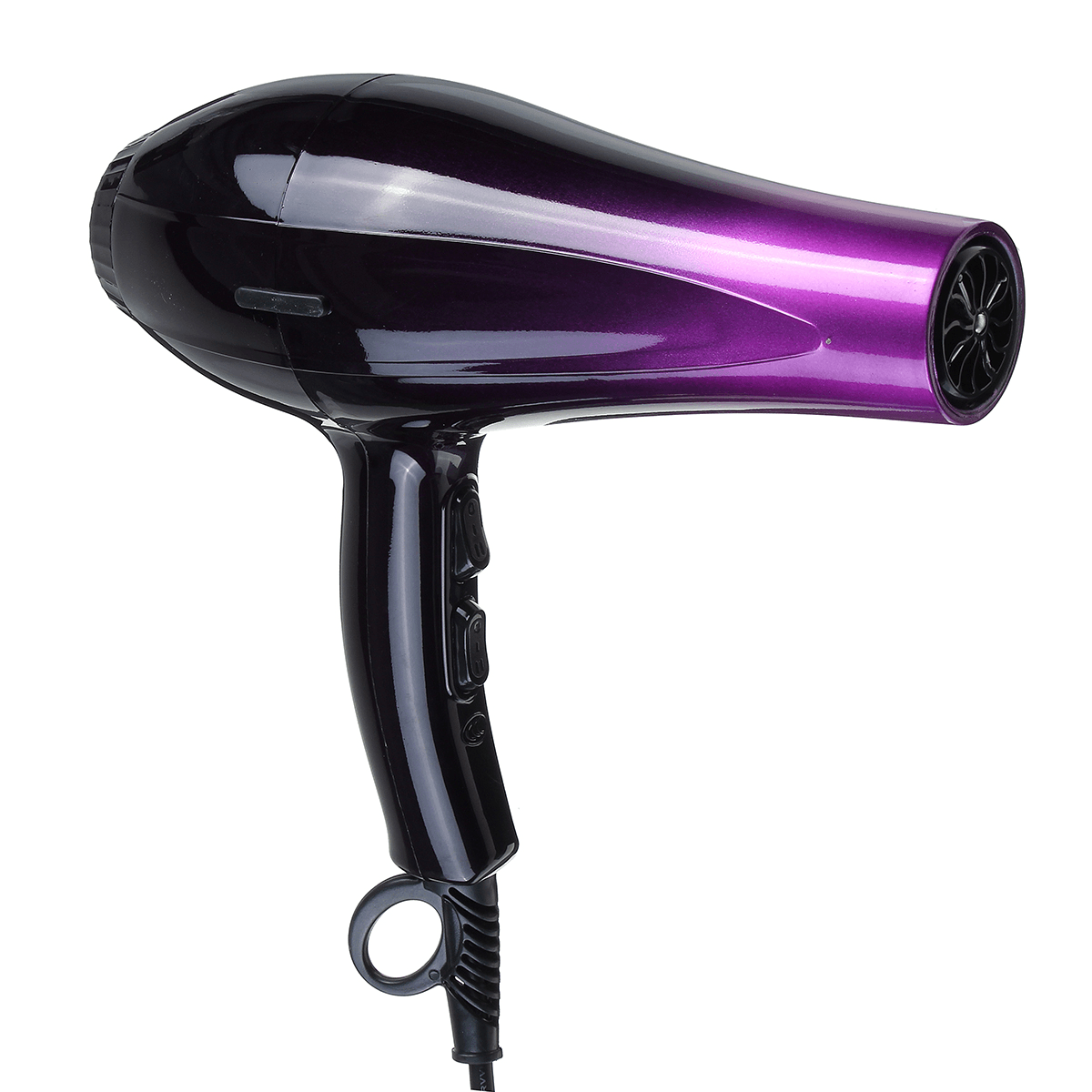 2000W Powerful High Concentration Ion Hair Dryer Heat Tool Dryer 3 Heat Settings 2 Speed with 8Pcs Accessories