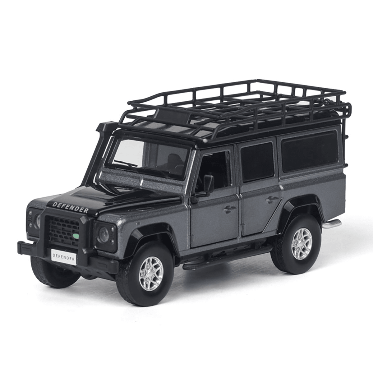 1:32 Legierung Land Rovers Defenders Hinterrad Zurückziehen Diecast Auto Modell Spielzeug mit Sound Licht für Geschenk Sammlung