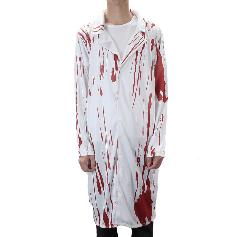 Halloween Costume Terror Nurse and Doctor Clothes with Blood Adult Costume