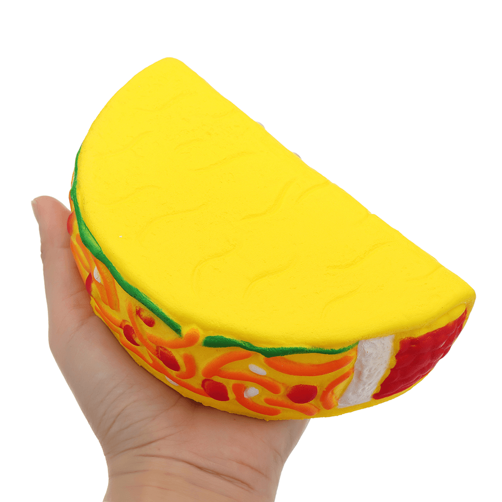 Semicircular Burger Squishy 14*9CM Slow Rising with Packaging Collection Gift Soft Toy