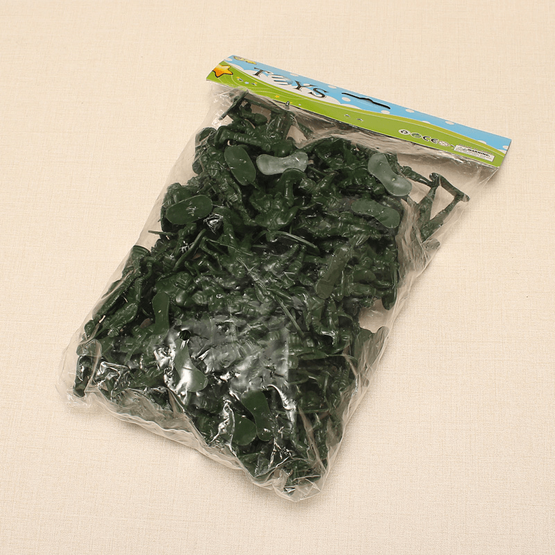 YC 998-3 100PCS 5Cm Soldat Armee Truppe Figur Schlacht Krieg DIY Szene Modell