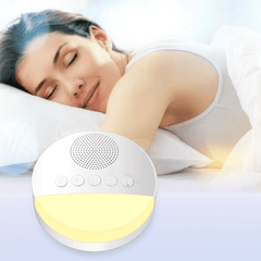 Baby Toy White Noise Machine with Night Light Timer Memory Function for Home Office Baby Travel Portable Sleep Meter Therapy