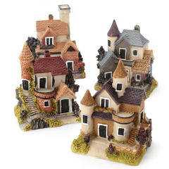 Puppenhaus-Miniatur-Set, Garten, Puppenhaus, Mikrolandschaft, DIY, Mini-Schloss, Modell, Spielzeug, Heimdekoration, Geschenk