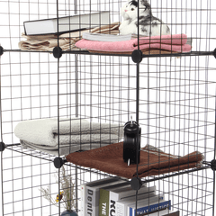 4/6/8/12 Grid Bookshelf Wardrobe DIY Organizers