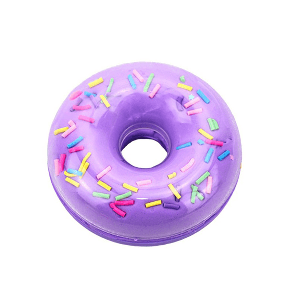 Donut Slime Donut + Lollipop Accessories + Sugar Pellets with Color Box Set Indoor Toys