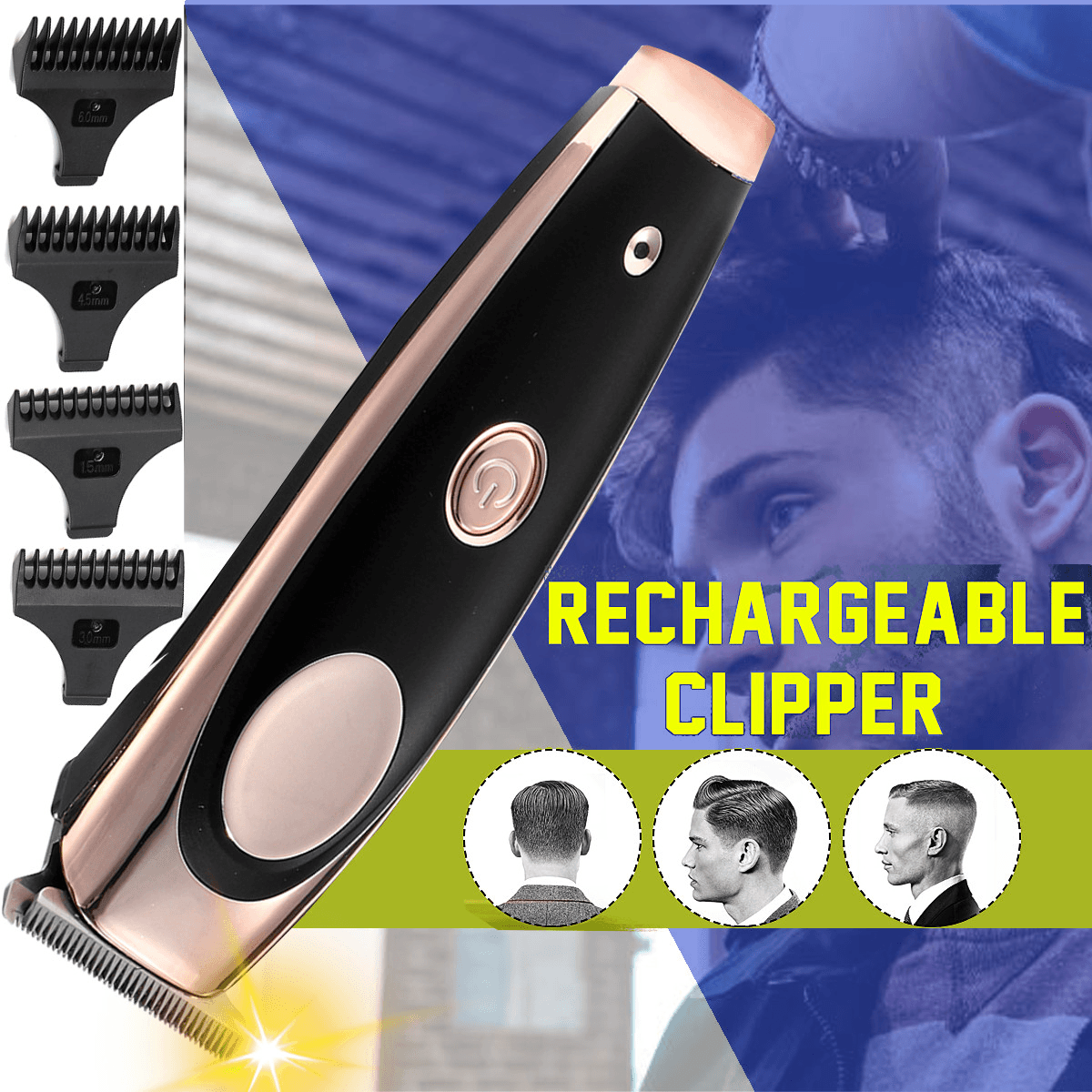 Hair Clipper Electric Clipper Rechargeable Electric Fader Adult Children Hair Clipper Electric Shaver