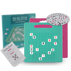 Kreatives Sudoku-Schach-Würfel-Zahlen-Mathe-Brettspiel, Denktraining, Kampf, interaktives Eltern-Kind-Puzzle, Lernspielzeug für Kinder, Geschenk