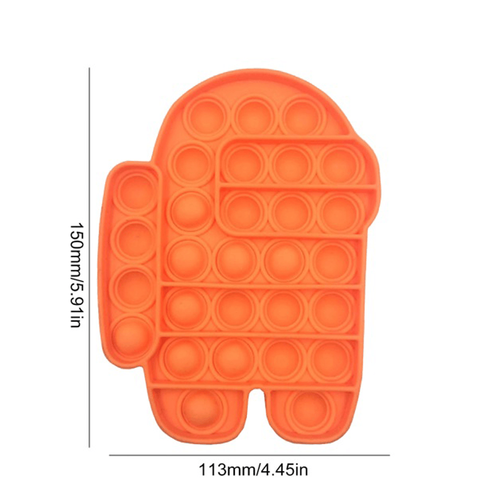 New Multi-Color Silicone Push Bubble Parent-Child Interaction Desktop Games Stress Reliever Fidget Toy for Children Family Gamess