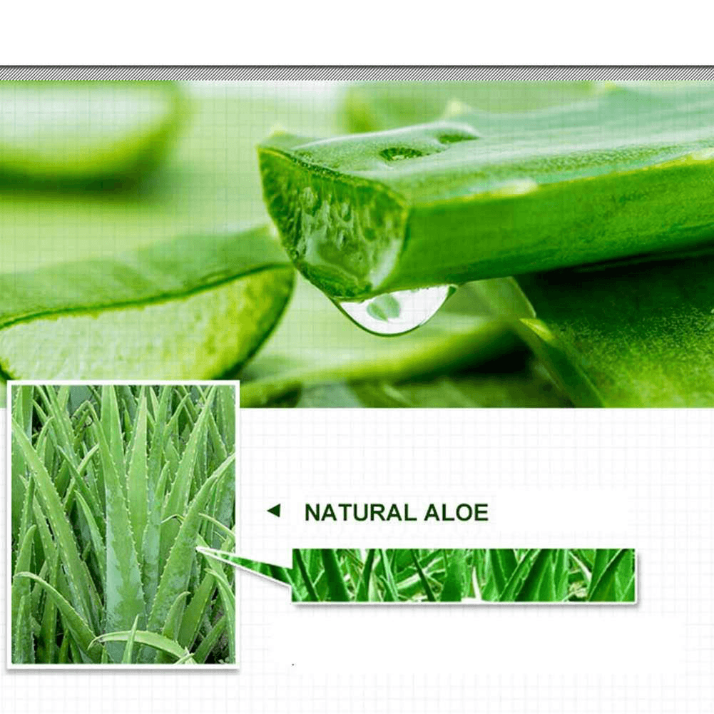 Natural Aloe Soothing Gel Aloe Vera Gel Skin Care Remove Acne Moisturizing Day Cream after Sun Lotions Aloe Gel