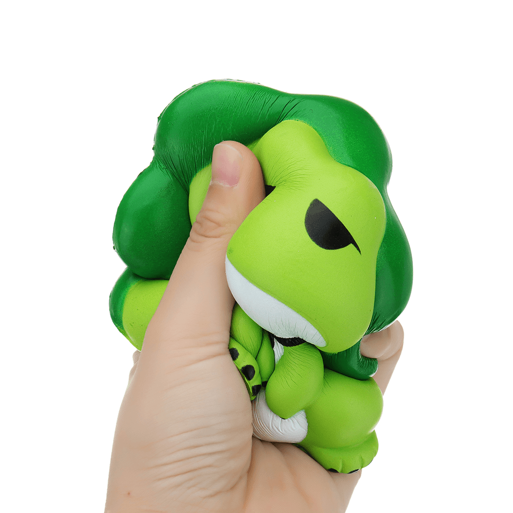 Frosch-Squishy, ​​15 cm, langsam aufsteigend, mit Verpackung, Sammlung, Geschenk-Stofftier