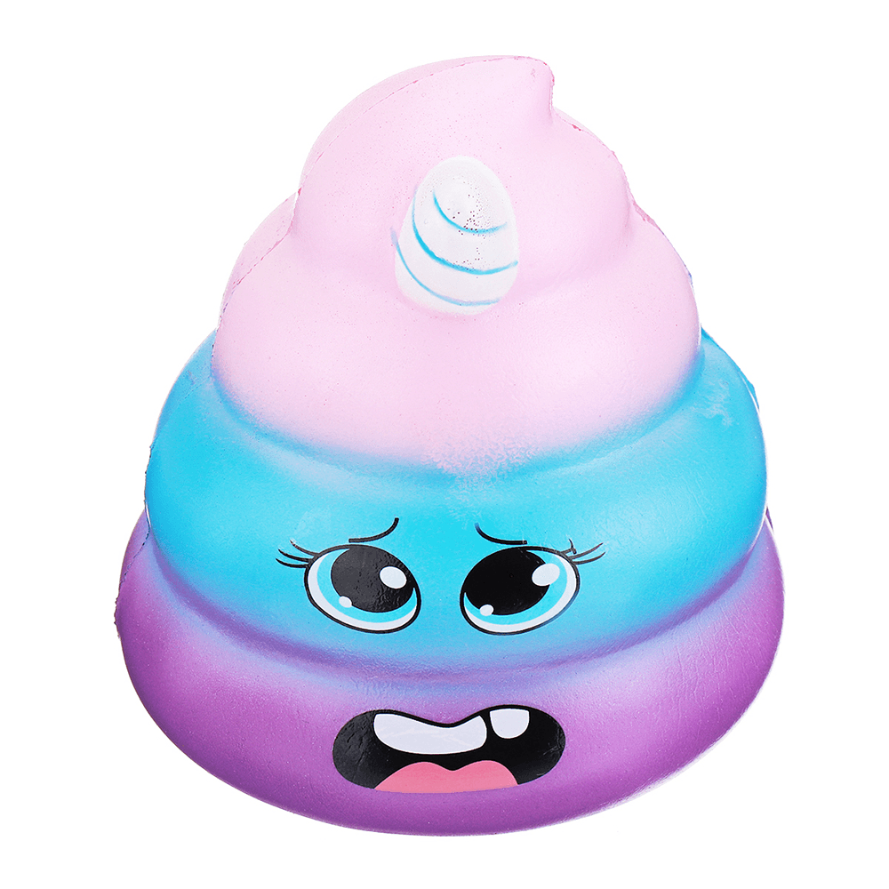 Purami Squishy Sweet Expressions Poo Jumbo 8CM Slow Rising Soft Toys with Packaging Gift Decor