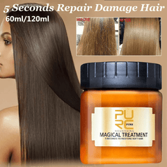 5 Sekunden Reparatur von Schäden, Reparatur von weichem Haar, PURC Magic Care Haarmaske