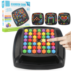 Desktop-Butt-To-Play-Spiel Rainbow Ball Puzzle-Spielzeug für Kinderspielzeug