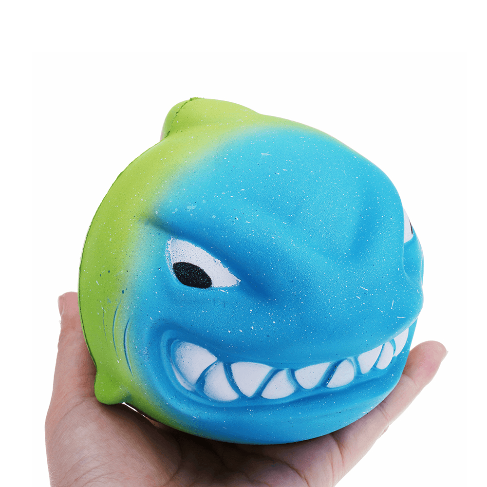 Squishy Animal Fierce Shark 11Cm Slow Rising Toy Gift Collection with Packing