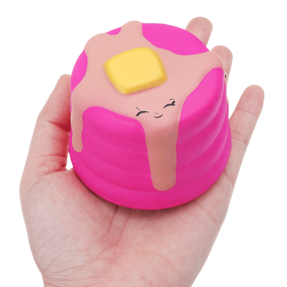 Cute Cake Squishy 8 CM Levantamiento lento con empaque Colección Regalo Juguete suave