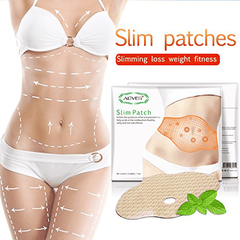 5 Pcs Slimming Sticker Slimming Belly Button Thin Legs Belly Stick Burn Fat Slimming Patch