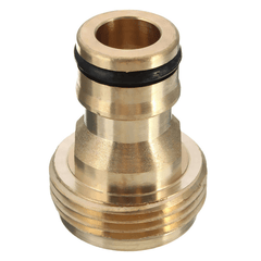 3/4 Inch Brass Garden Hose Pipe Tube Quick Connector Watering Equipment Spray Nozzle Connector