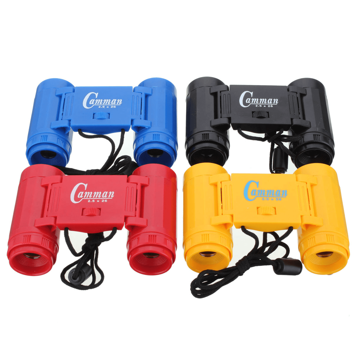 Kid Children'S 2.5 X 26 Magnification Toy Binocular Telescope + Neck Tie Strap