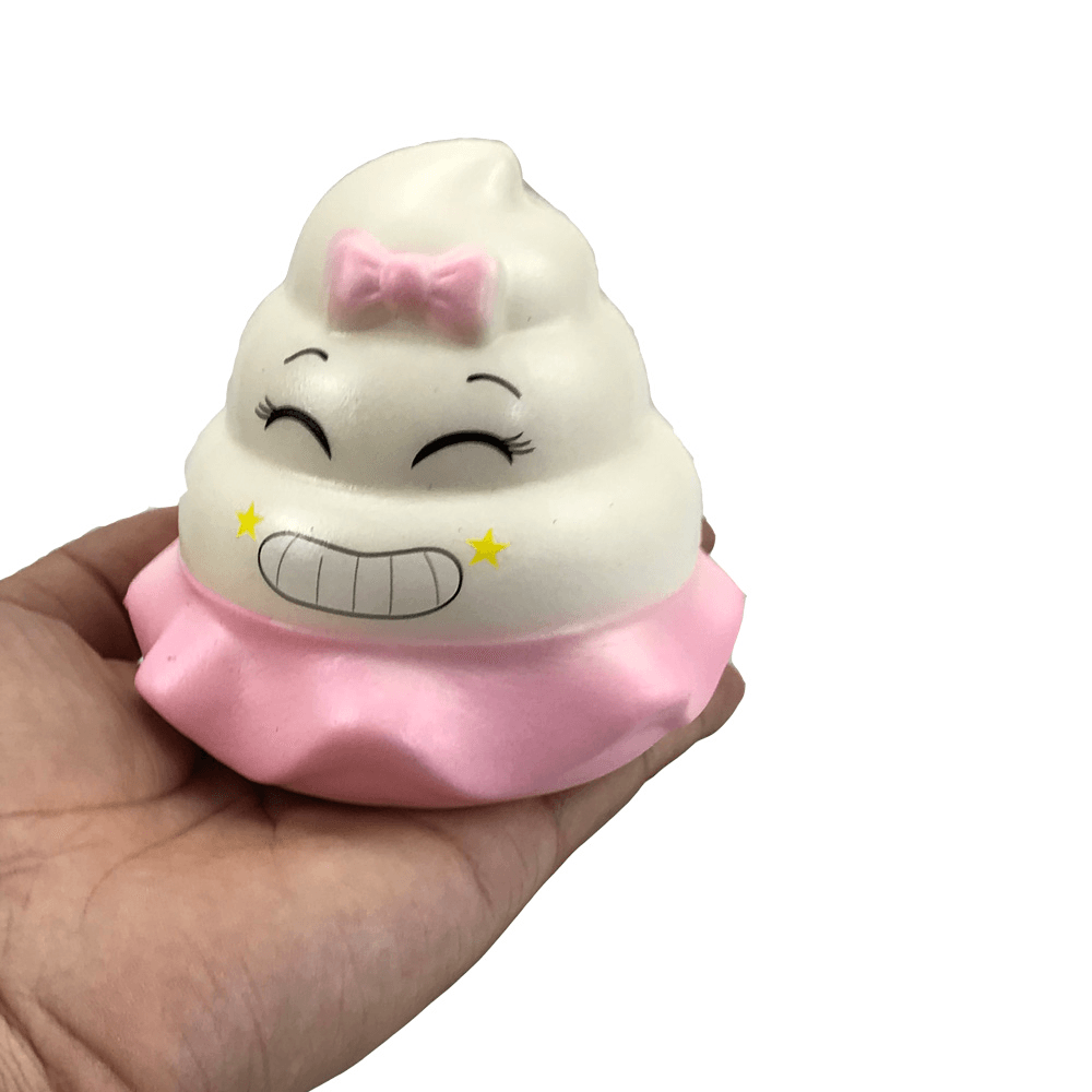 Purami Squishy Sweet Expressions Poo Jumbo 8CM Slow Rising Soft Toys with Packaging Gift Decor