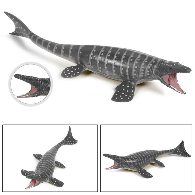 28 * 9,5 * 4,5 cm Mosasaurus Dinosaur Model Simulation Animal Giocattoli per bambini