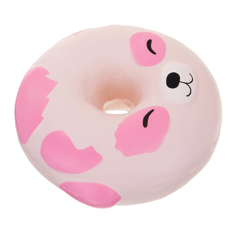 Yunxin Squishy Puppy Dog Donut 10Cm Scented Soft Slow Rising with Packaging Collection Gift Toy