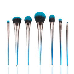 7Pcs Makeup Brushes Diamond Foundation Cosmetic Eyeshadow Eyeliner Lip Brush Set