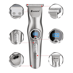 Cordless Men'S Hair Clippers Haircut Trimmer Set Kid Barber Hair Cutting Machine