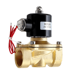 1/2 3/4 1 Inch 220V Electric Solenoid Valve Pneumatic Valve for Water Air Gas Brass Valve Air Valves