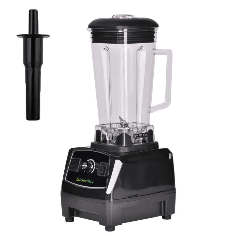 Biolomix 3HP-2200W G5200 Obst-/Gemüsemixer Mixer Hochleistungs-Profi-Entsafter Professionelle Obst-Küchenmaschine Eis-Smoothie Elektrisches Küchengerät