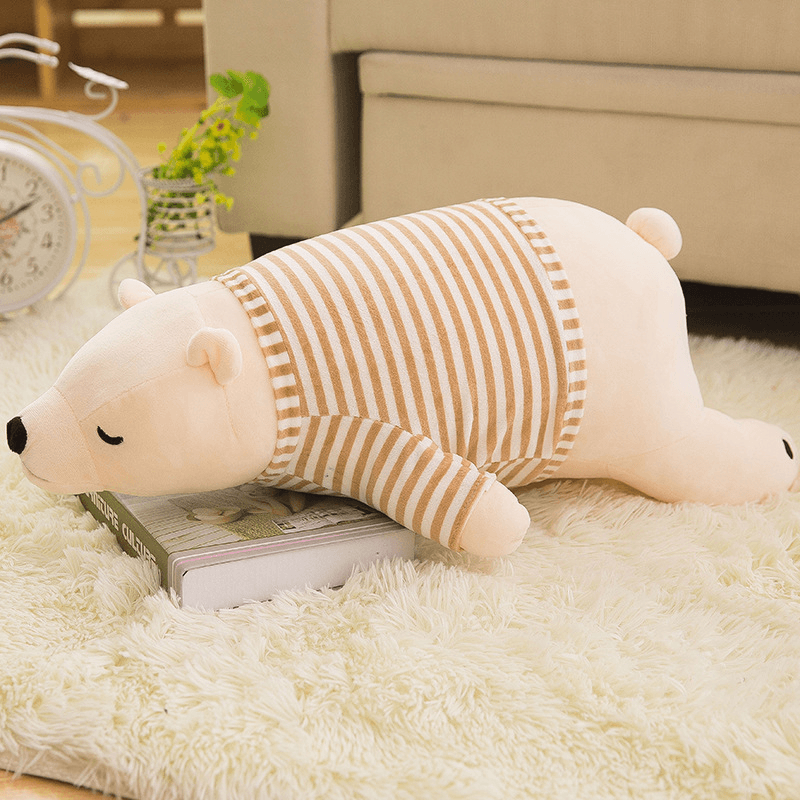 4 Styles Cute Cartoon Plush Polar Bear Doll PP Cotton Filling Home Decor Child Plush Toys