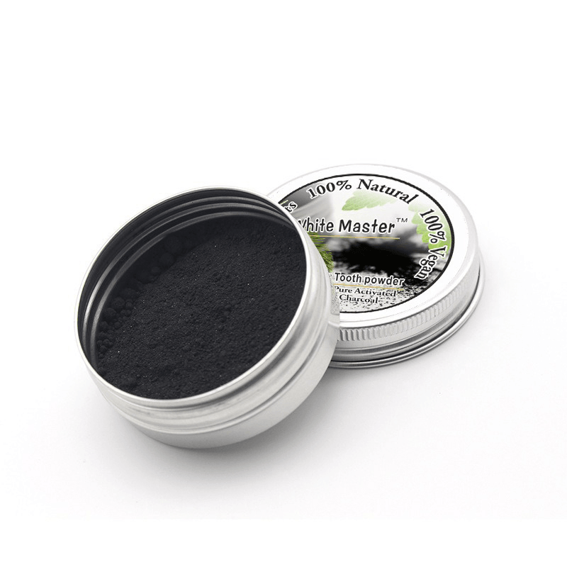 10G White Maste Activated Carbon Coconut Shell to Tartar Smoke Stain Teeth Whitening Powder