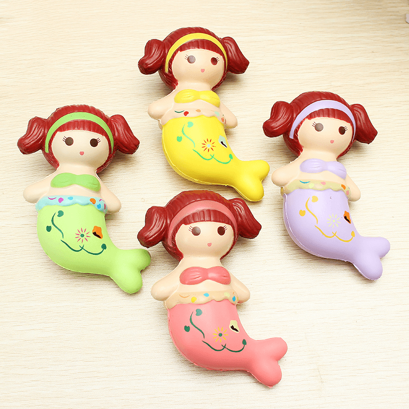 Leilei Squishy Mermaid Slow Rising Original Packaging Soft Collection Gift Decor Toy