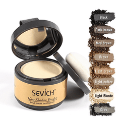 Sevich 4G Color rubio claro cabello esponjoso polvo maquillaje corrector raíz cobertura cobertura Natural instantánea cabello sombra en polvo