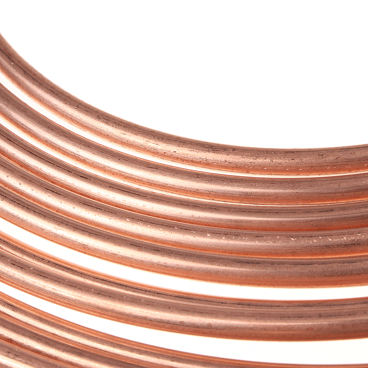 25Ft Copper Brake Line Pipe Hose Kit 10 Male & 10 Female Nuts Joiner Joint 3/16 Union