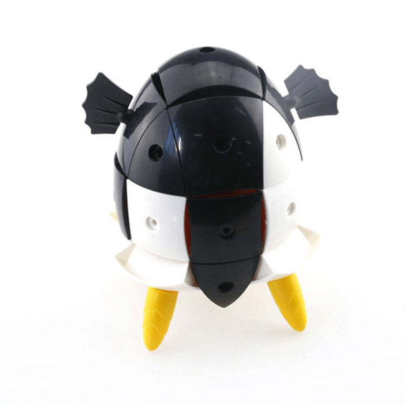 Parcae NS002 90PCS Magnetic Magic Wisdom Ball Black White Penguin Blocks Various Deformation Toys