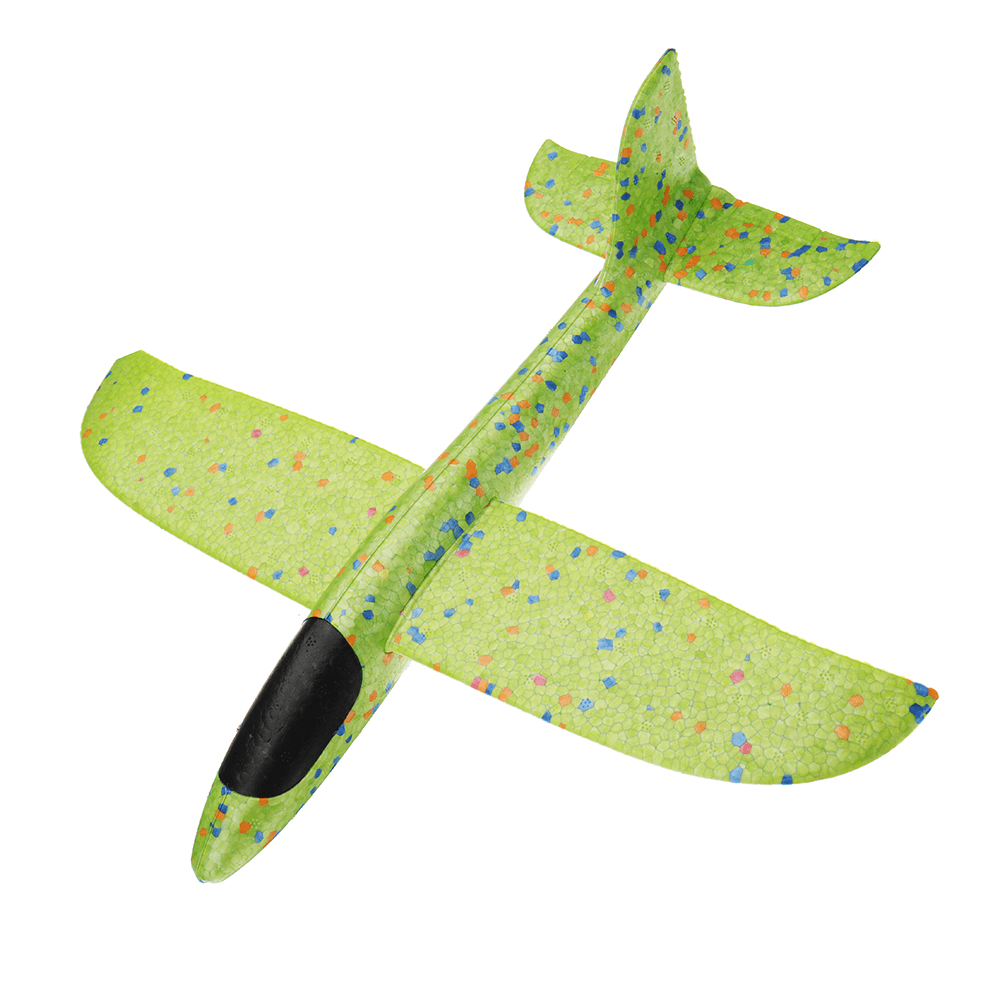 4PCS 35Cm Big Size Hand Launch Throwing Aircraft Airplane Glider DIY Inertial Foam EPP Plane Toy