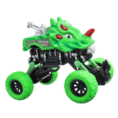 Green Dinosaur Pull Back Car Plastic Toys Children'S Indoor Toys